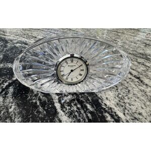 Vintage WATERFORD‎ CRYSTAL CLOCK